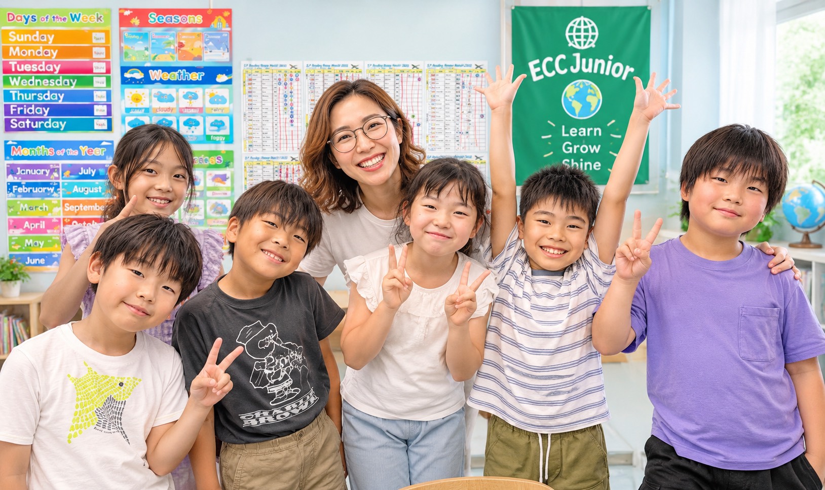 英語レッスンの雰囲気イメージ